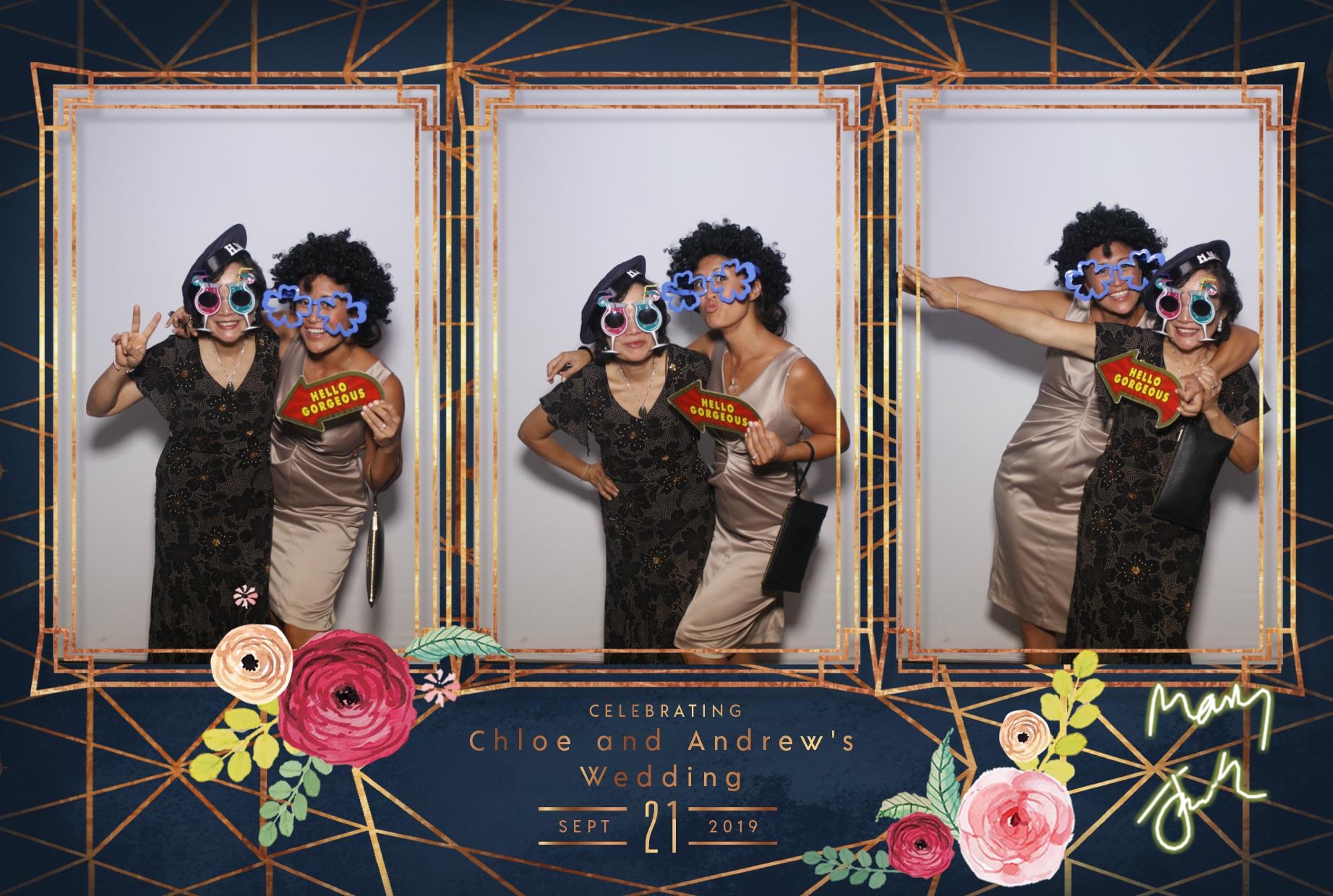 Chloe and Andrew's Wedding | View more photos from the event at gallery.myphotoboothexperience.co.uk/u/MyPhotoBoothExperienceLtd/Chloe-and-Andrews-Wedding